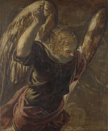 Jacopo Tintoretto Annunciation; the Angel oil painting picture